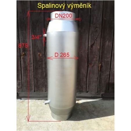 Spalinový výměník DN200