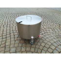 Nádoba na destilát 100 litrů, mobilní