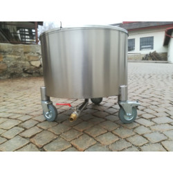 Nádoba na destilát 100 litrů, mobilní