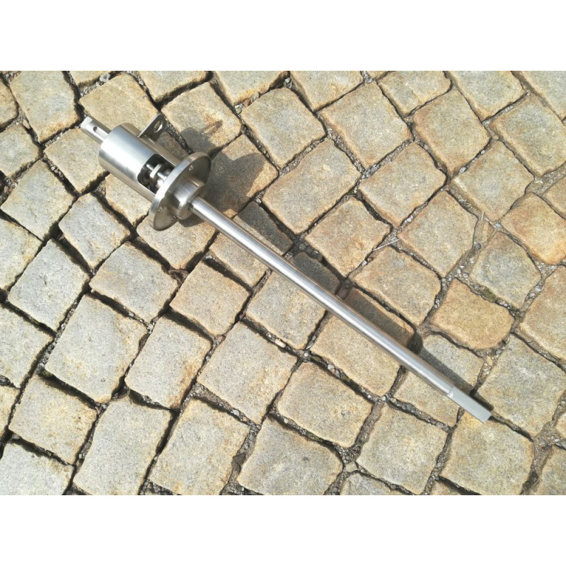 Hřídel s uložením míchadla kotle