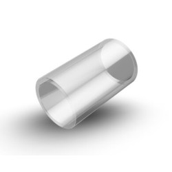 Sklo potrubního průhledítka