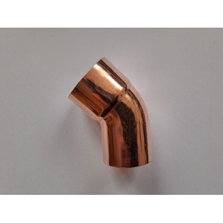 Koleno Cu 42 mm, ia, 45°, 5040