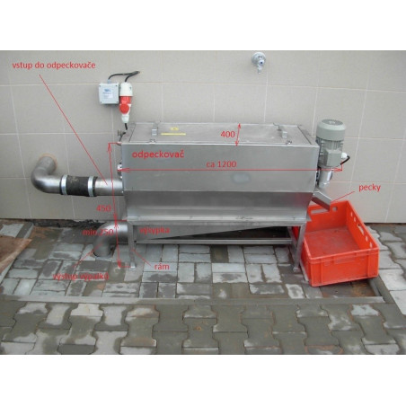 Odpeckování, odpeckovač výpalků, odpeckovač kvasů